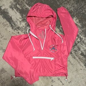 Disney DOSE OF Pink Jacket with White trim - small kids, parks, anorak